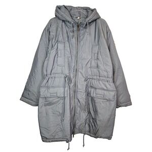 Free‎ People Movement Head In The Clouds Parka Size SMALL Light Blue Winter Coat